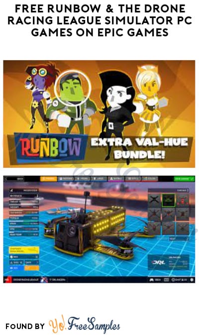 FREE Runbow & The Drone Racing League Simulator PC Games on Epic Games (Account Required)