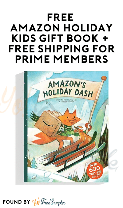 FREE Amazon Holiday Kids Gift Book + FREE Shipping for Prime Members