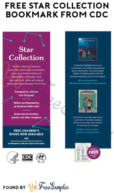 FREE Star Collection Bookmark from CDC (Code Required)