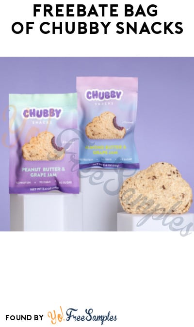 FREEBATE Bag of Chubby Snacks (Text Rebate + Venmo/PayPal Required)