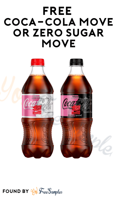 FREE Coca-Cola Move or Zero Sugar Move At Albertsons, Safeway & Acme Markets