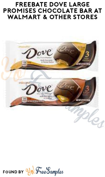FREEBATE Dove Large Promises Chocolate Bar at Walmart & Other Stores (Fetch Rewards Required)