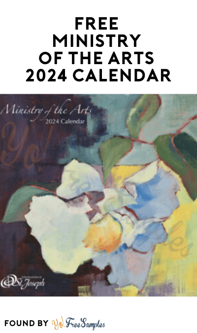 FREE Ministry of the Arts 2024 Calendar