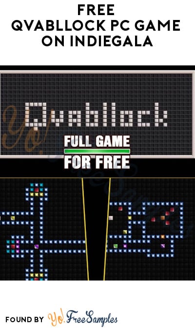 FREE Qvabllock PC Game on Indiegala (Account Required)