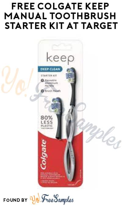 FREE Colgate Keep Manual Toothbrush Starter Kit at Target (Ibotta & Target Circle Coupon Required)