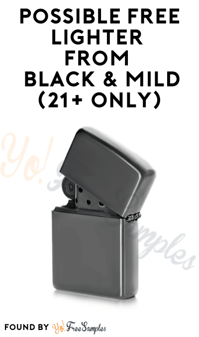 Possible FREE Lighter From Black & Mild (21+ Only)
