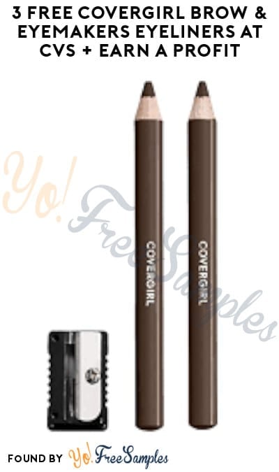 3 FREE CoverGirl Brow & Eyemakers Eyeliners at CVS + Earn A Profit (Account & Coupons Required)