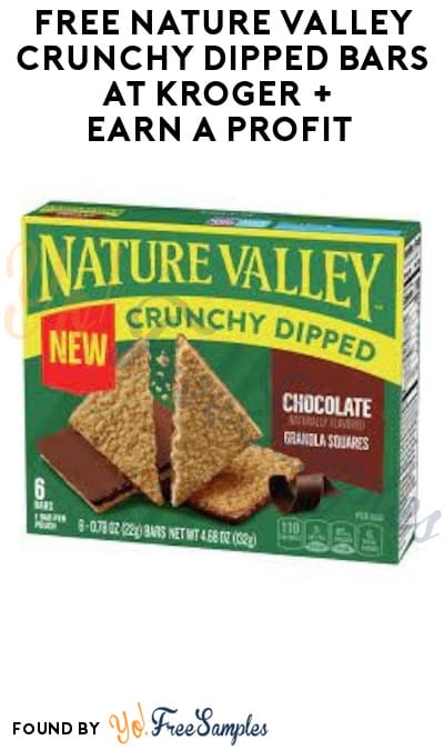 FREE Nature Valley Crunchy Dipped Bars at Kroger + Earn A Profit (Ibotta & Fetch Rewards Required)