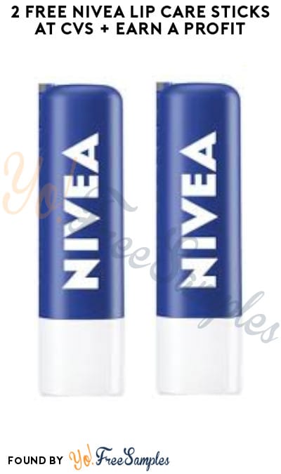 2 FREE Nivea Lip Care Sticks at CVS + Earn A Profit (Account & Ibotta Required)