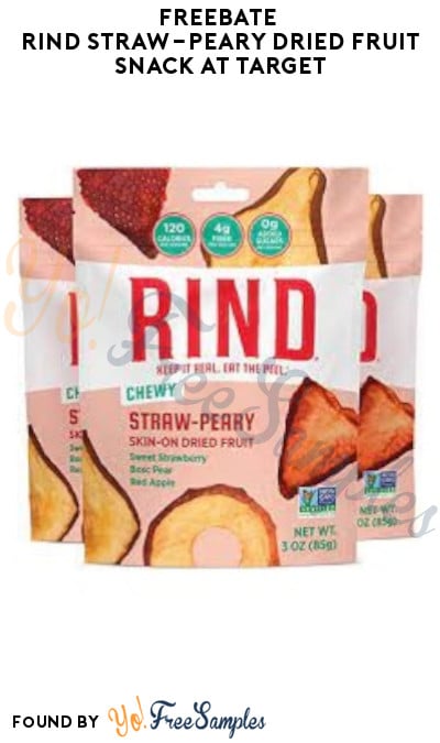 FREEBATE Rind Straw-Peary Dried Fruit Snack at Target (Ibotta Required)