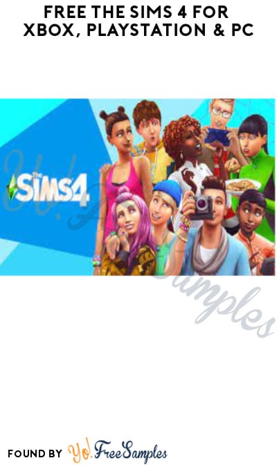 FREE The Sims 4 for Xbox, PlayStation & PC