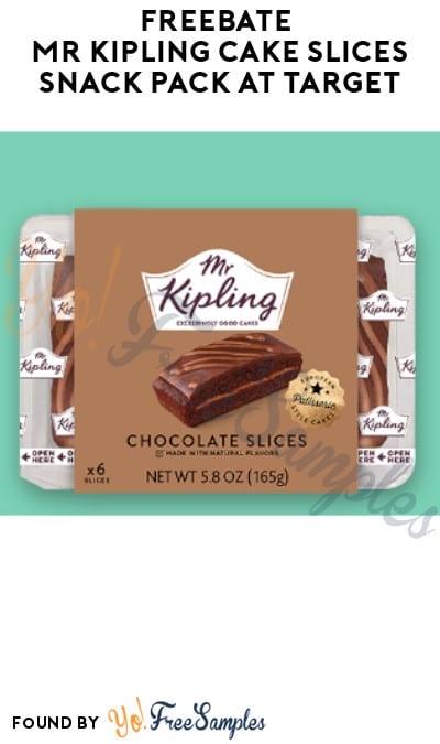 FREEBATE Mr Kipling Cake Slices Snack Pack at Target (Text Rebate/Venmo or PayPal Required)