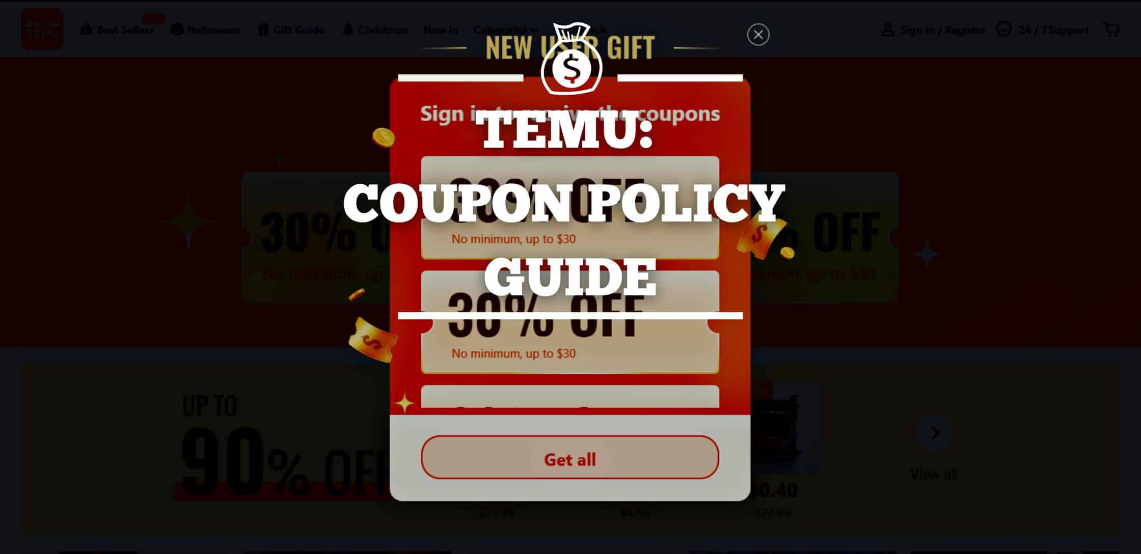 The TEMU Coupon Policy Guide Can You Stack Coupons At Temu?