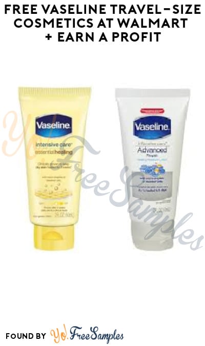 FREE Vaseline Travel-Size Cosmetics at Walmart + Earn A Profit (Shopkick Required)
