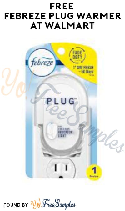 FREE Febreze Plug Warmer at Walmart (Ibotta Required)