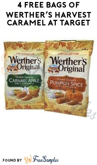 4 FREE Bags of Werther’s Harvest Caramel at Target (Swagbucks & Ibotta Required)
