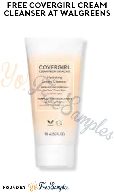 FREE CoverGirl Cream Cleanser at Walgreens + Earn A Profit (Account/Coupon + Ibotta Required)