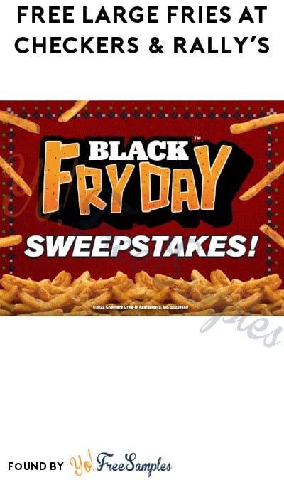 FREE Large Fries at Checkers & Rally’s (Instagram/ Coupon Required)
