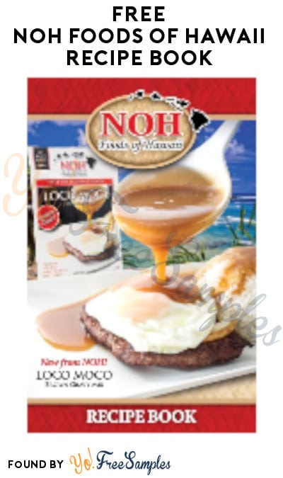 FREE NOH Foods of Hawaii Recipe Book