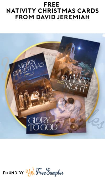 FREE Nativity Christmas Cards from David Jeremiah