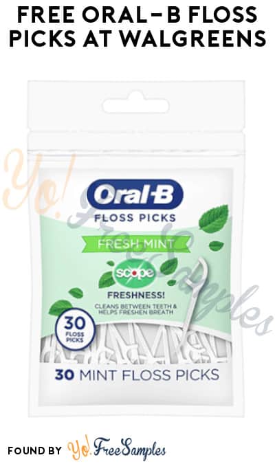 FREE Oral-B Floss Picks at Walgreens (Account Required)