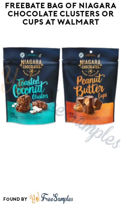 FREEBATE Bag of Niagara Chocolate Clusters or Cups at Walmart (Text Rebate + Venmo/PayPal Required)