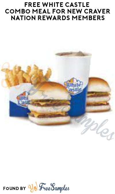 FREE White Castle Combo Meal for New Craver Nation Rewards Members (App Required)