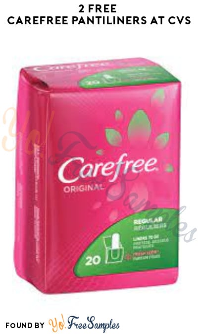 2 FREE Carefree Pantiliners at CVS (Account Required)
