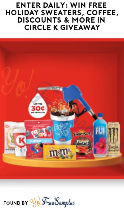 Enter Daily: Win FREE Holiday Sweaters, Coffee, Discounts & More in Circle K Giveaway