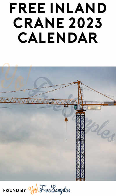 FREE Inland Crane 2023 Calendar