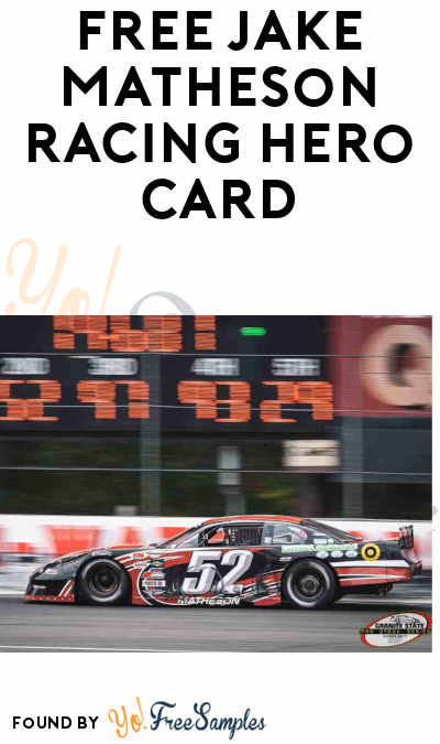 FREE Jake Matheson Racing Hero Card