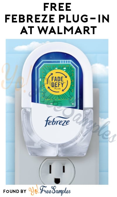 FREE Febreze Plug-In at Walmart (Cell Phone/ Coupon Required)