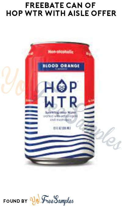 FREEBATE Can of HOP WTR with Aisle Offer (Text Rebate + Venmo/PayPal Required)