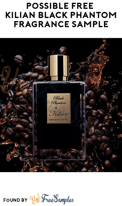 Possible FREE Kilian Black Phantom Fragrance Sample (Social Media Required)