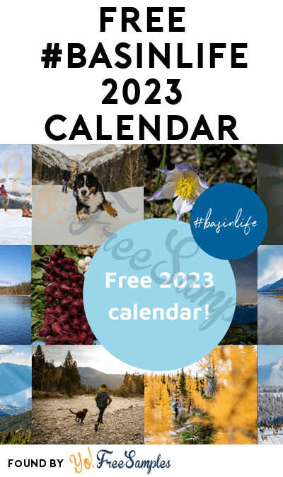 FREE #BasinLife 2023 Calendar