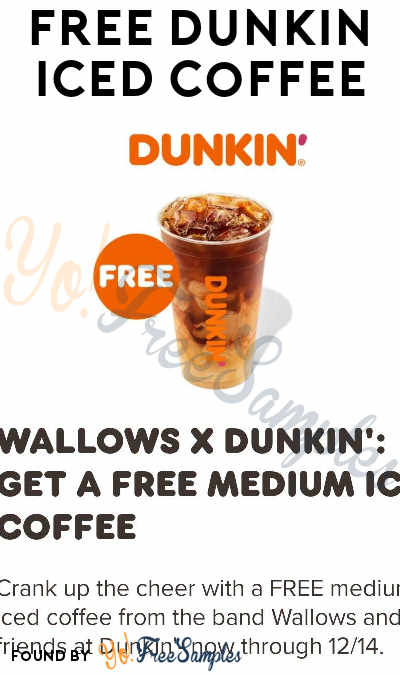 FREE Iced Coffee at Dunkin’ Donuts (App Required)