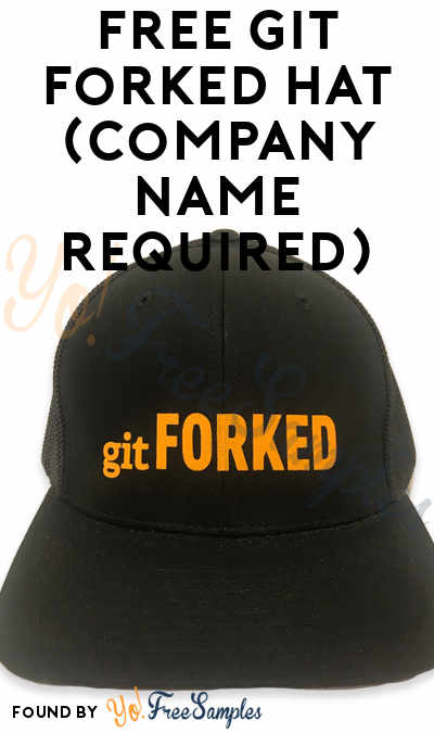 FREE Git Forked Hat (Company Name Required)