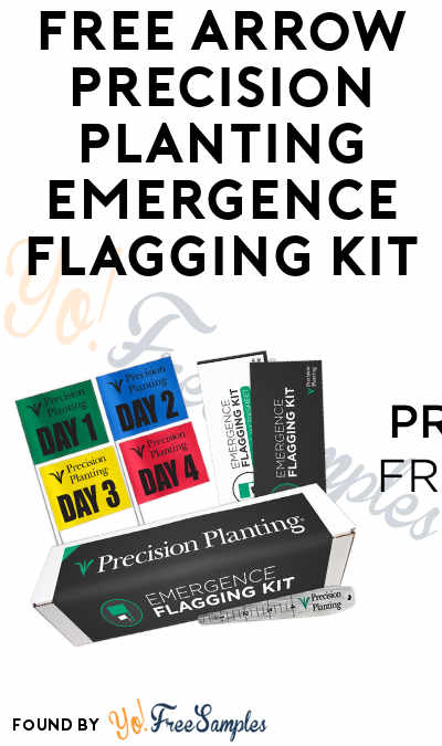FREE Arrow Precision Planting Emergence Flagging Kit