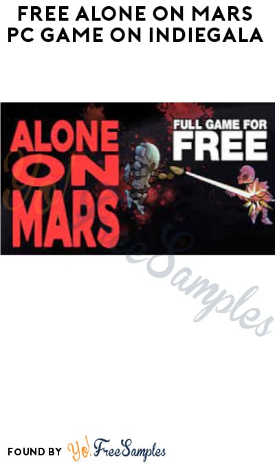 FREE Alone On Mars PC Game on Indiegala (Account Required)