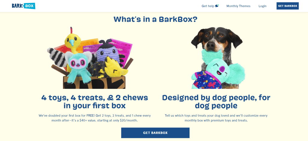 Cost of outlet barkbox