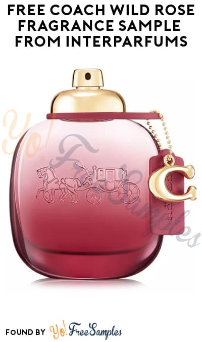 FREE Coach Wild Rose Fragrance Samples from Interparfums (Social Media Required)