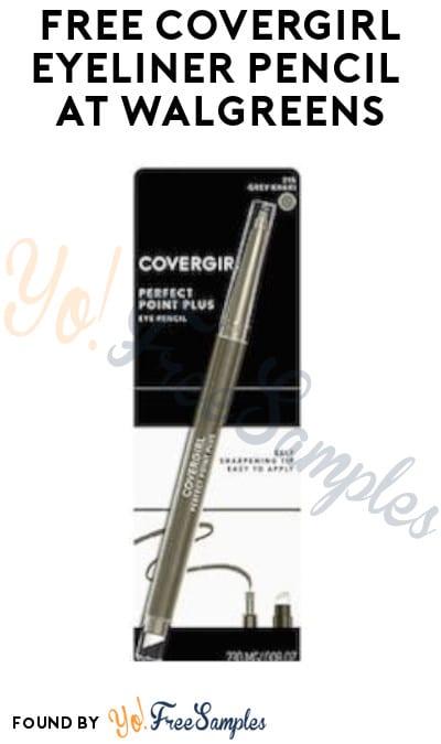 FREE CoverGirl Eyeliner Pencil at Walgreens (Account/ Coupon Required)