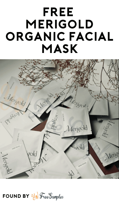 FREE Merigold Organic Facial Mask
