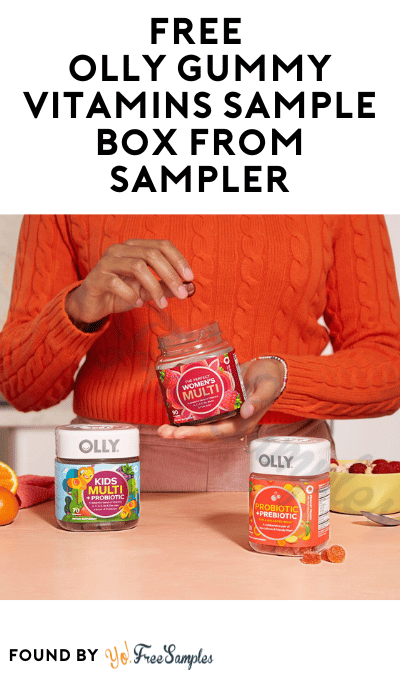 FREE Olly Gummy Vitamins Sample Box from Sampler