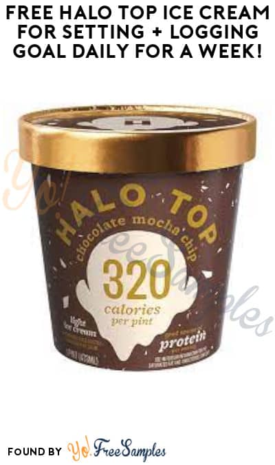 FREE Halo Top Ice Cream for Setting + Logging Goal Daily for a Week!