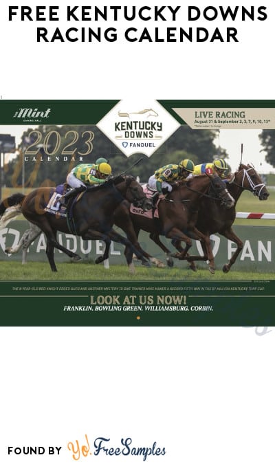FREE Kentucky Downs Racing Calendar (Email Required)