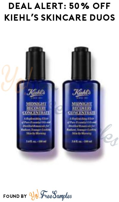 DEAL ALERT: 50% Off Kiehl’s Skincare Duos (Online Only)