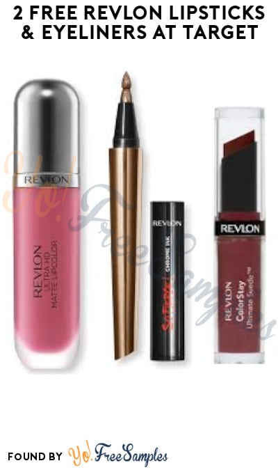 2 FREE Revlon Lipsticks & Eyeliners at Target (Clearance + Target Circle Required)