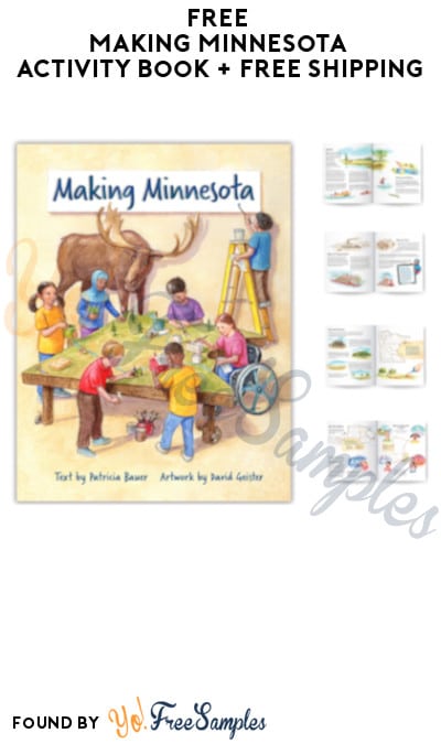 FREE Making Minnesota Activity Book + FREE Shipping