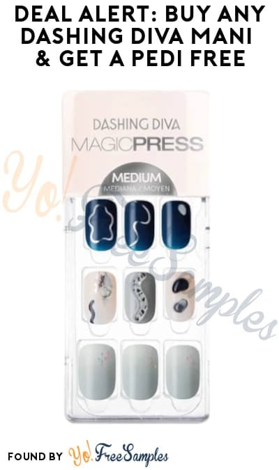 DEAL ALERT: Buy Any Dashing Diva Mani & Get a Pedi FREE (Online Only + Code Required)